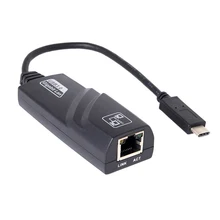 Cетевой адаптер LAN кабель 1000 Мбит/с Тип-c USB-C для RJ45 Gigabit Ethernet