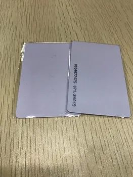 

1000pcs EM4100 open door access control system white PVC ID Card