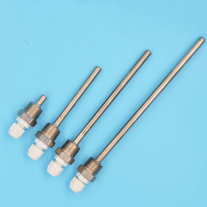 

304 four-part threaded water tank pipe waterproof temperature measuring blind pipe temperature probe sensor protection sleeve