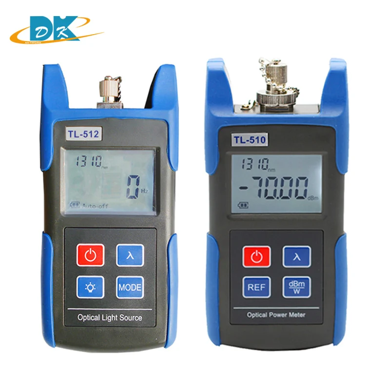 

TL-512 Fiber optic laser light source 1310 /1550nm mini laser light source TL-510 -70~+10dBm/-50~+26dBm for fiber network
