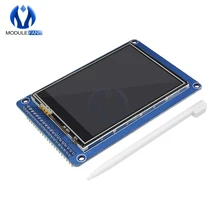 3.2 cal 320x240 320*240 moduł TFT LCD wyświetlacz z kontroler ekranu dotykowego panelu ILI9341 karty SD niż 128x64 3.2