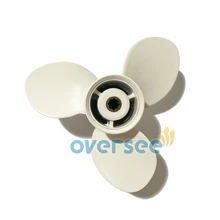OVERSEE Aluminum Propeller size 9-1/4×10-1/2 For Yamaha Outboard Engine 9.9HP 15HP 683-45943-00