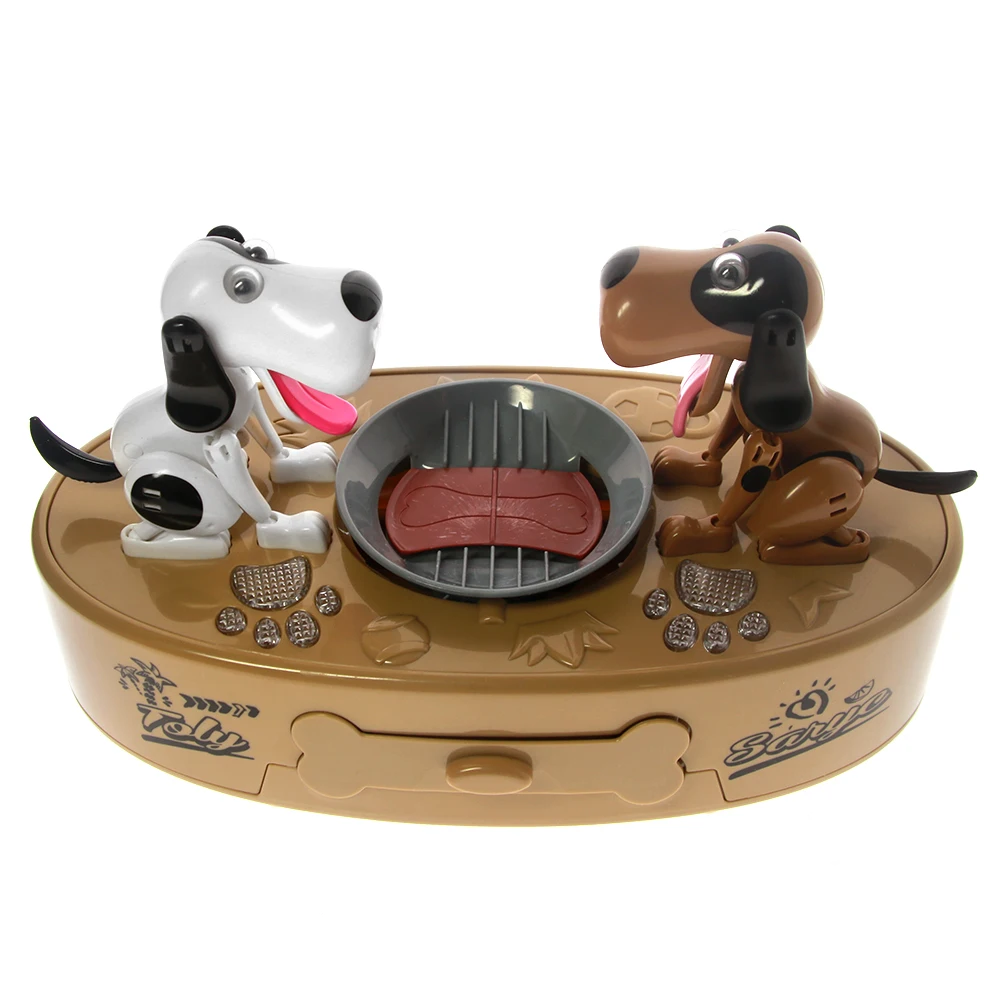 Buy 1Piece Dog Piggy Bank 2 Dogs Eating Coin Box
