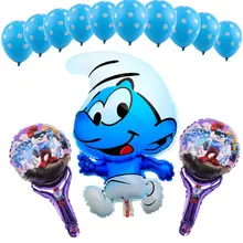 GOGO PAITY Hot 13 pçs/lote personagens dos desenhos animados série conjunto de alumínio balões de festa natalícia do layout das crianças brinquedos decorativos