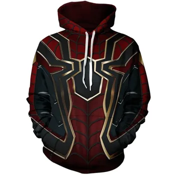 

Avengers 3 Men hoodies Fashion men Super Hero Spiderman 3d print Hoodies Streetwear Casual Cospaly Sweatshirt Halloween costume