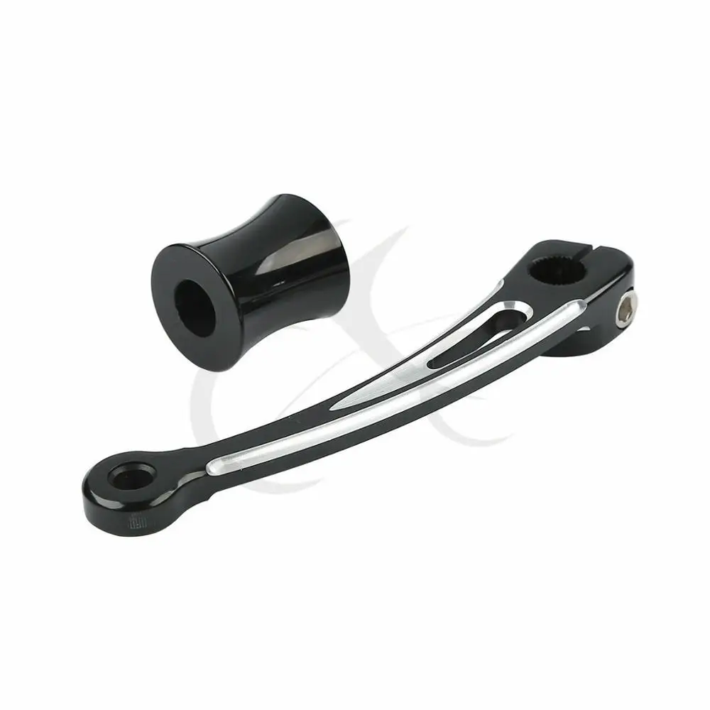 

Motorcycle Aluminum Black Shifter Road Lever For Harley Touring Softail 88-17 Tri 08-18 Electra Glide FLHT FLHTCU 1988-2018