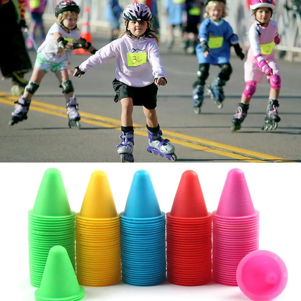 

Mini Durable Skateboard Mark Cup Space Marker Cones For Inline Skating Football, Skating, and so on. Solid