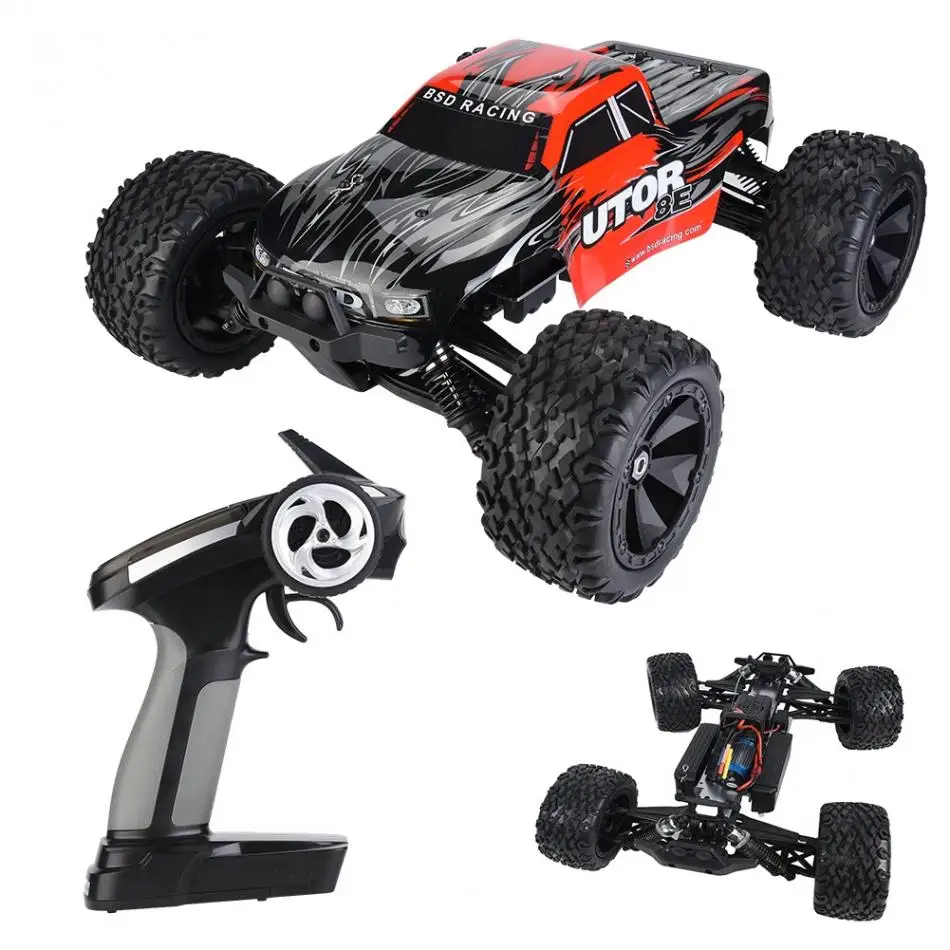 BSD RACING 2,4 GHz 1/8 4WD 3CH автомобиль с дистанционным управлением 120A бесщеточный мотор водонепроницаемый ESC 70 км/ч RC внедорожный автомобиль игрушка детский подарок