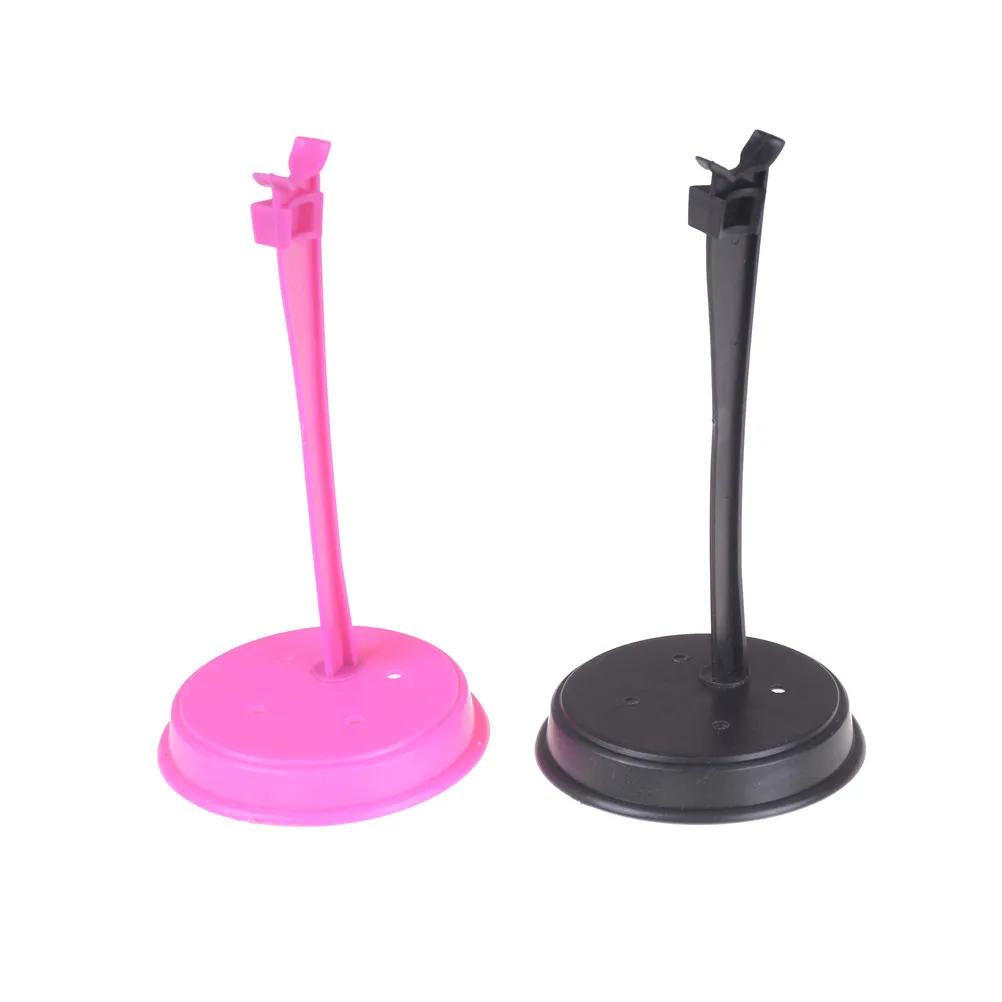5 pcs//lot Doll Stand Accessories Doll Display Holder Transparent Stent