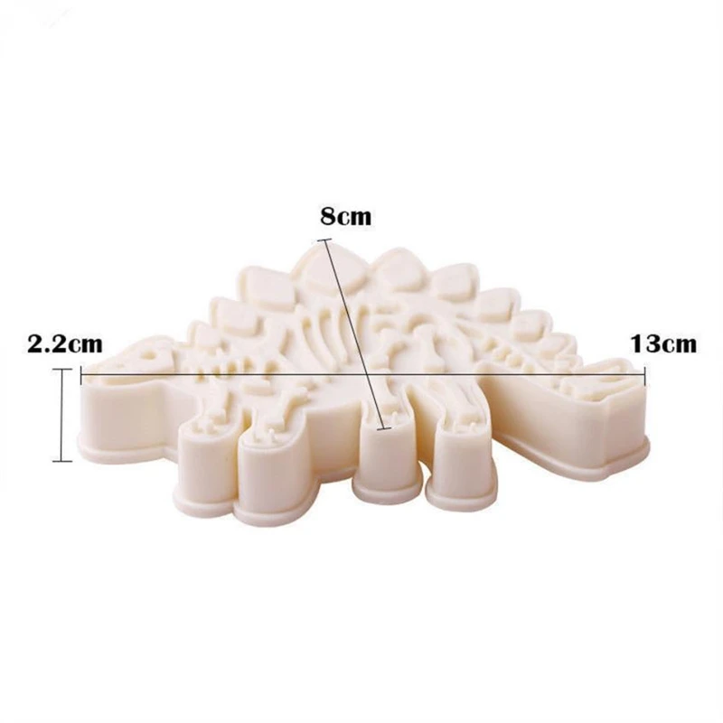 2018 New Creative 3pcs Dinosaur Shape Biscuit Cookie Cutter Fondant Cake Decor Baking Mold Tool Practical Lightweigh C0406#30   04