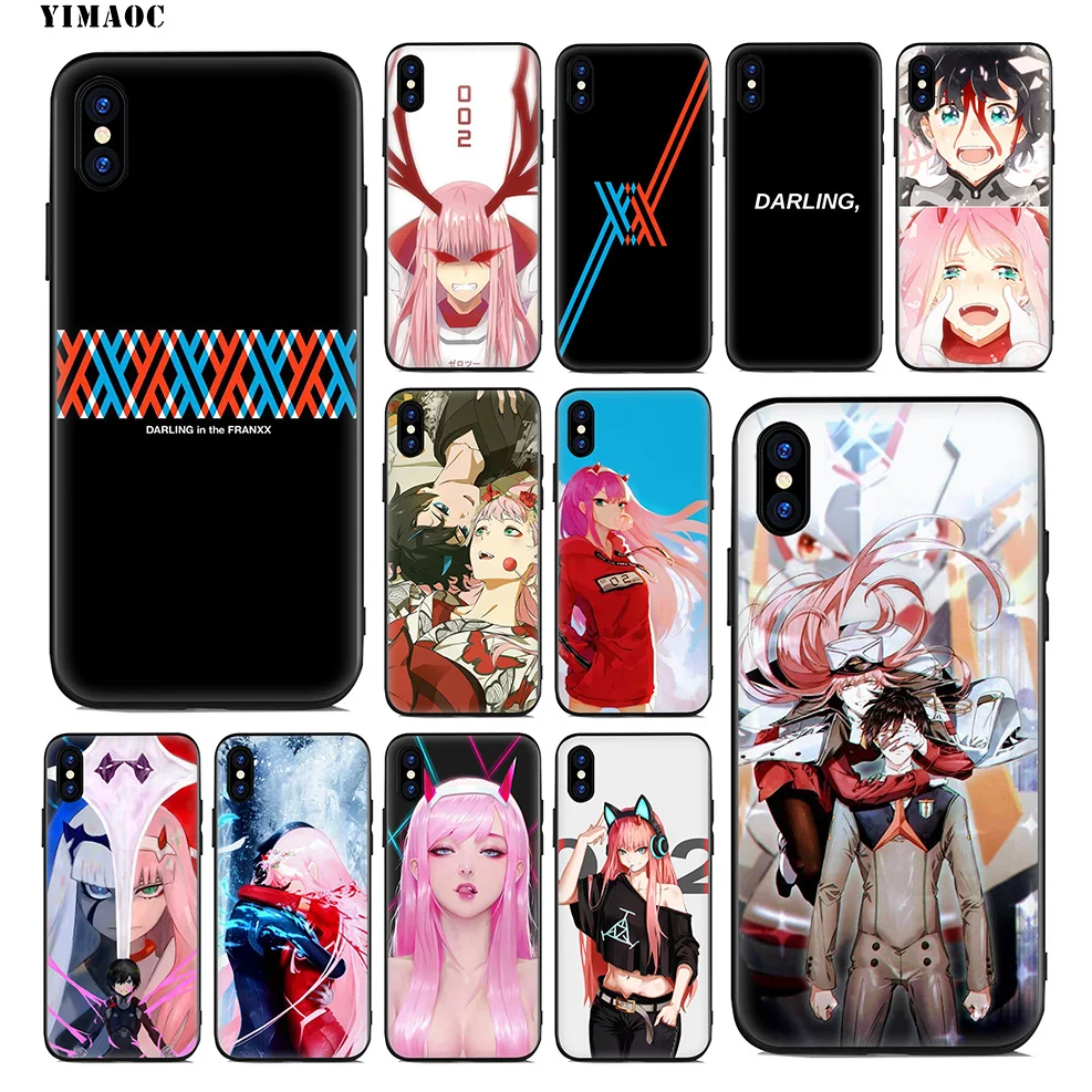 Мягкий силиконовый чехол YIMAOC Darling для iPhone 11 Pro Xr Xs Max X или 10 8 7 6 6S Plus 5 5S SE |