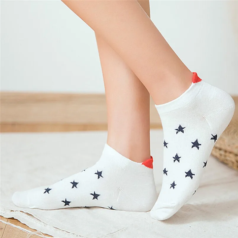 1 Pair New Women Men Summer Fashion Socks Casual Work Heart-shaped Cotton Sock Love Fashion Casual Daily Socks Comfortable #4R08 (8)