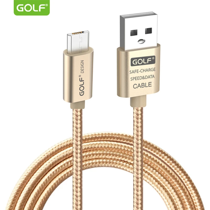 Golf 3 м Быстрая Зарядка Micro USB кабель синхронизации данных для Xiaomi 3 4 samsung S6 S7 LG G3 Android телефон зарядное устройство металлический Плетеный USB кабель