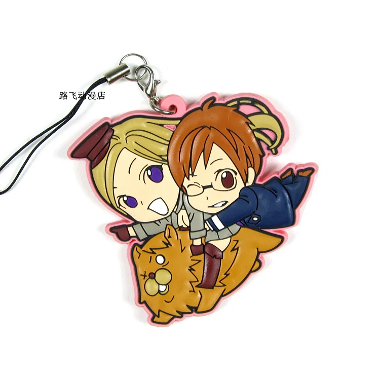 2 стиля аниме модель Noragami резиновый брелок Yukine Iki Hiyori Bishamon Kazuma фигурку кулон