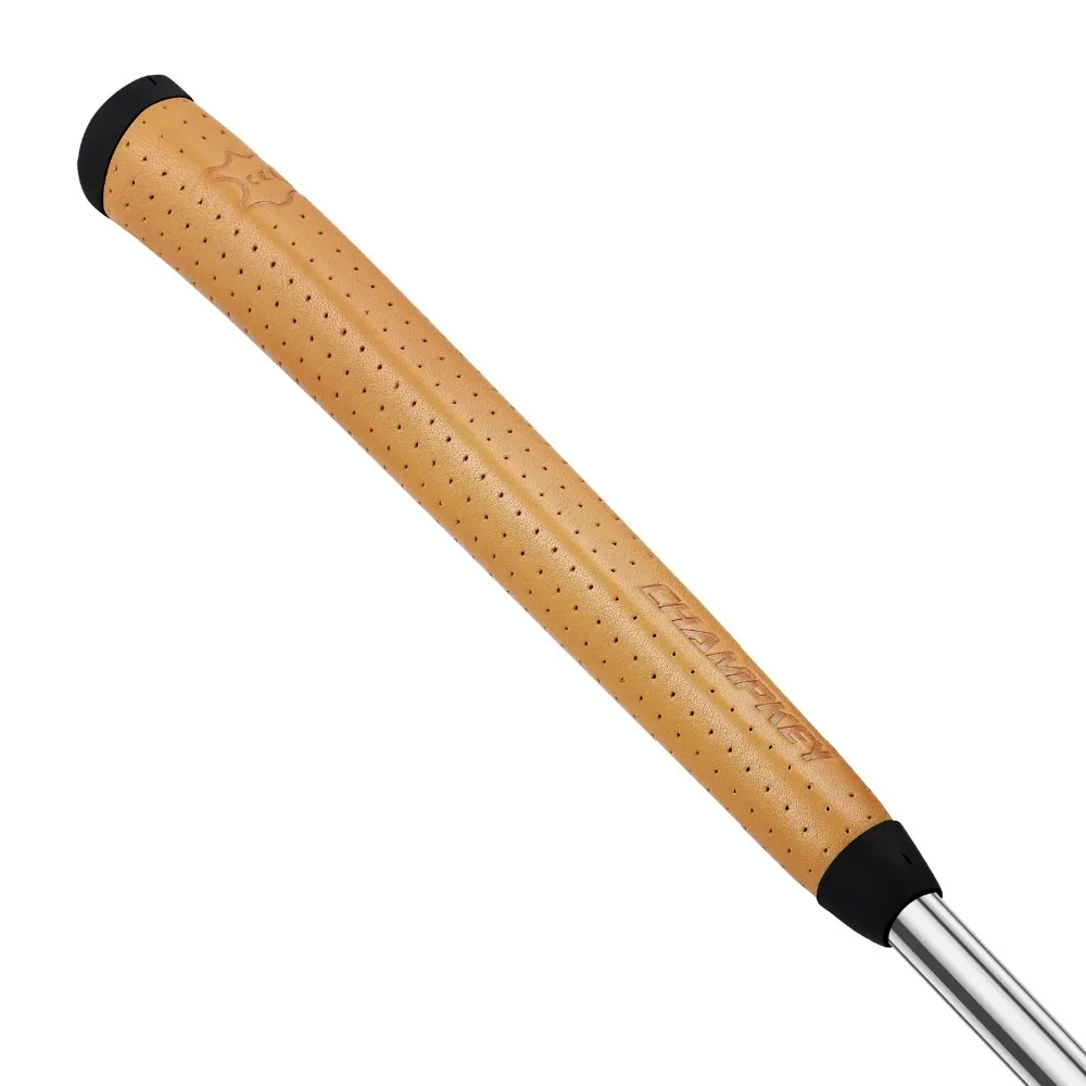 

Genuine Sheep Leather Yellow Midsize Golf Putter Grip Pure Handmade Club Grip Bring Ultimate Experience