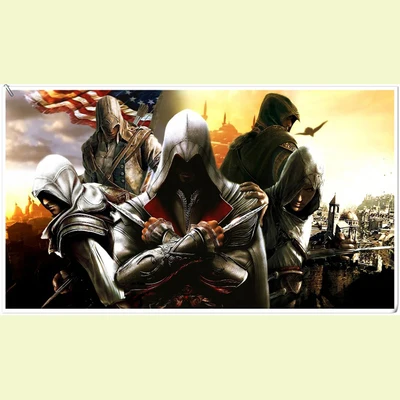Цветные картины плакаты Крид игра Connor War Art 18 рамок домашний декор 1 штука принт