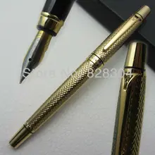 Ручка Fuliwen идеальный высококлассные золотые весы hewn перьевая ручка офис подарок для письма Ручка