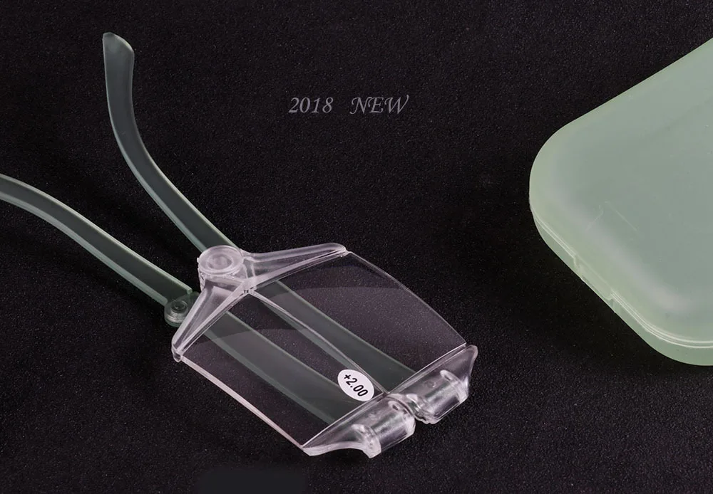 Бренд унисекс складной Сверхлегкий металлический каркас зрение уход очки для чтения складные очки с Чехол NX