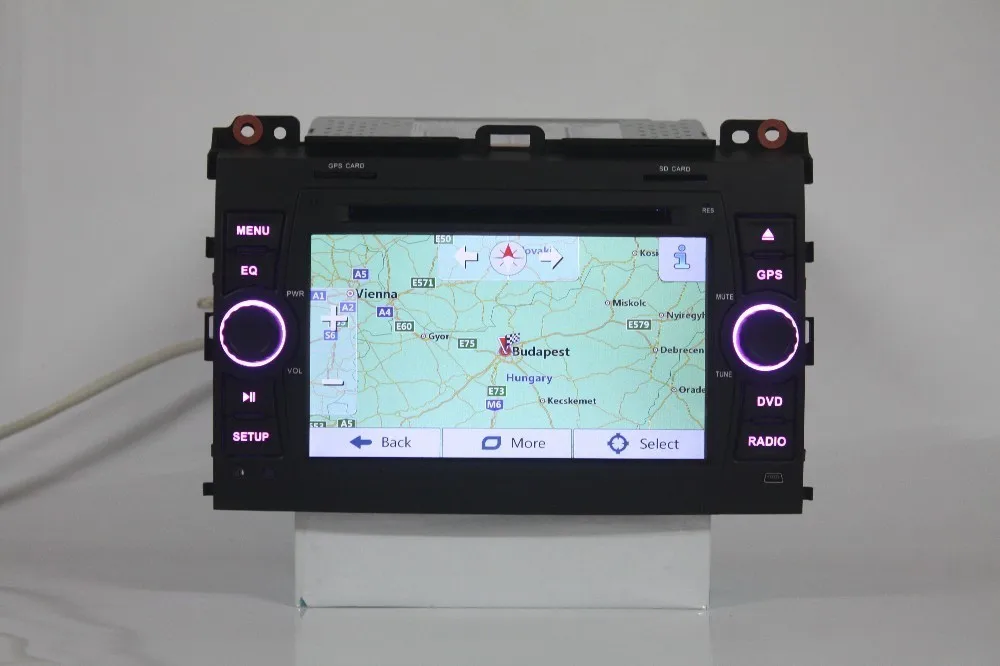 Excellent for Toyota Land Cruiser Prado 120 2003 2004 2005 2006 2007 2008 2009 Car Android auto Stereo Stereo Radio DVD Multimedia Player 7
