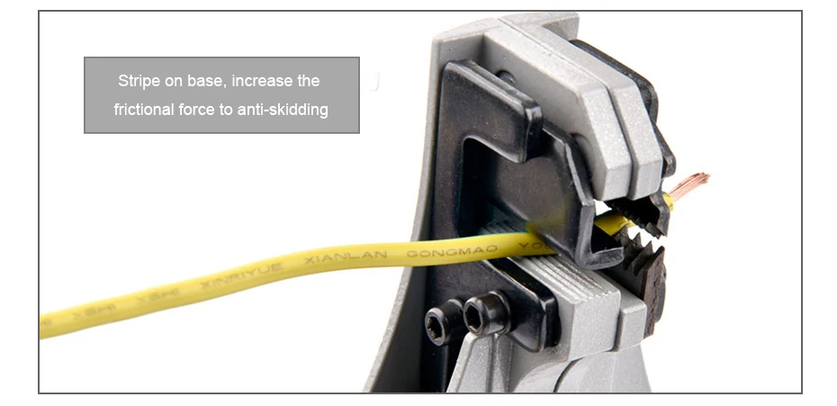 1 шт., автоматические клещи для зачистки проводов 0,5-мм2, зачистки проводов с ограничением длины, ручной инструмент для электрика