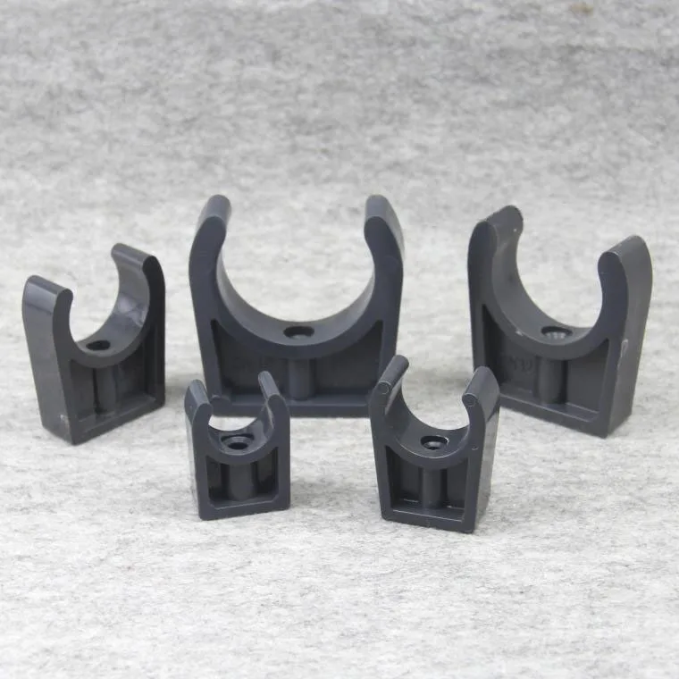 Tube en pvc clips 20mm 25mm 32mm 40mm 50mm 63mm 75mm 90mm 110mm Pack de 10