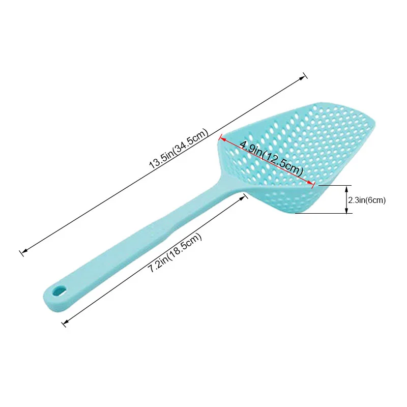 ICESTCHEF нейлоновый дуршлаг Овощной совок ситечко Совок нейлоновая ложка большой дуршлаг суп фильтры кухонные принадлежности