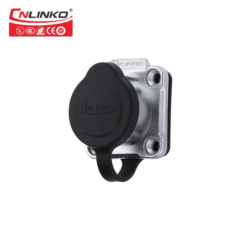  Cnlinko LP20 IP67 20A 4 Pin Waterproof Power Connectors Ip67 Male Female Plug Socket 4 Pin Cable