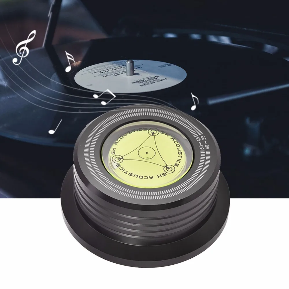 3 In 1 Record Clamp LP Disc Stabilizer Turntable For Vibration Balanced BR