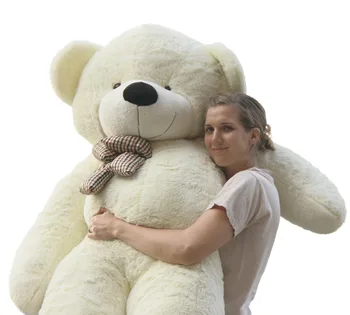 

Joyfay 78" 200cm 6.5ft White Giant Teddy Bear Huge Plush Toy Birthday Gift