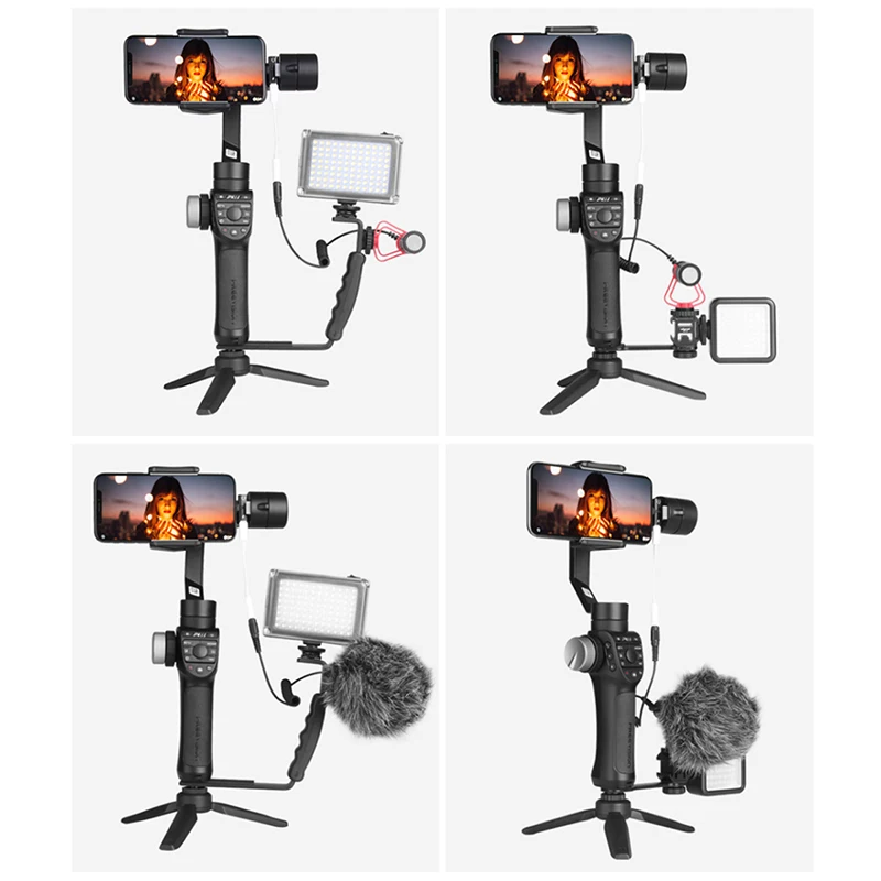  Freevision Vilta-M Pro 3-Axis Handheld Smartphone Gimbal Stabilizer for Huawei P30 Pro IPhone Gopro