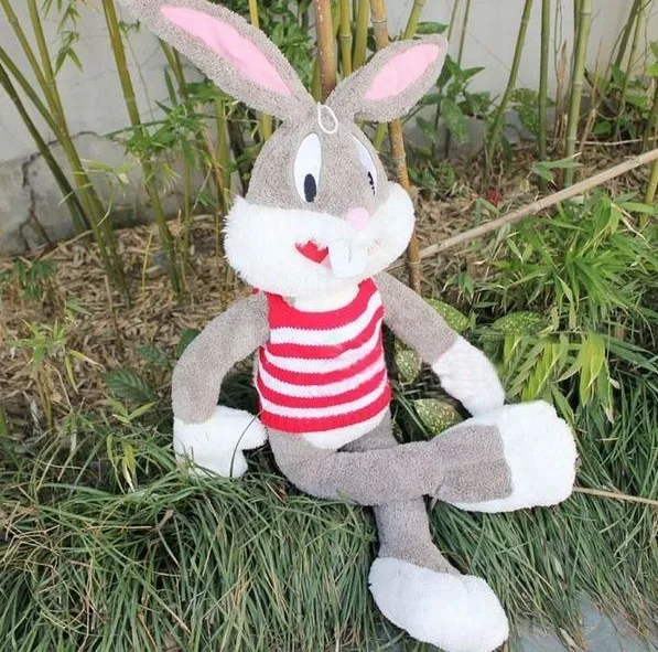lifelike stuffed bunny