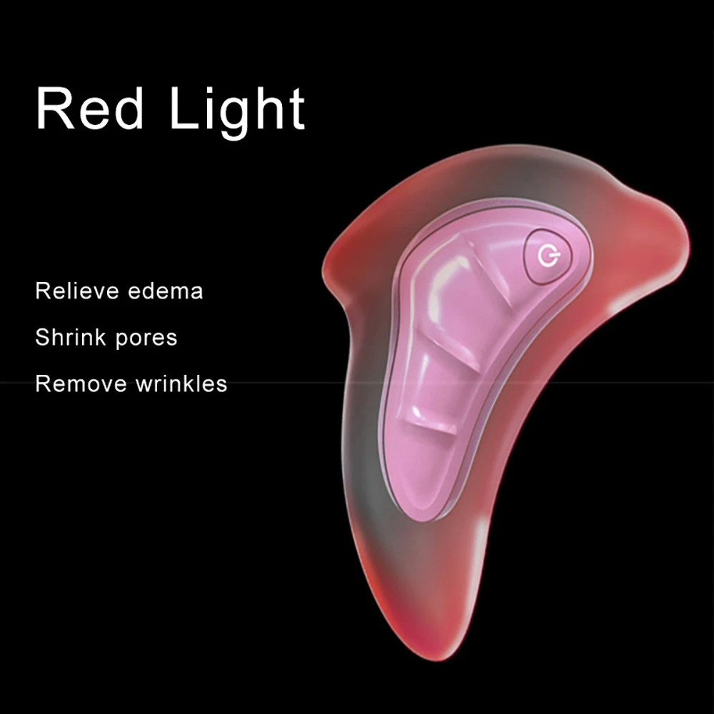 Хрустальный Дельфин, Вибрационный массажер для лица, средство для удаления морщин, микротоковый массаж скребком гуаша, инструмент для подтяжки лица, Maasager
