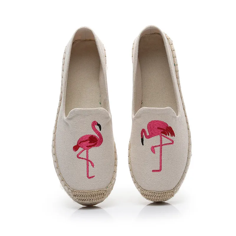 Female Espadrilles Slip On Wedge Heel Handmade Women's Shoes 2019 Spring Summer New Lady Flat Platform Hemp Rope Fisherman Shoes (16)
