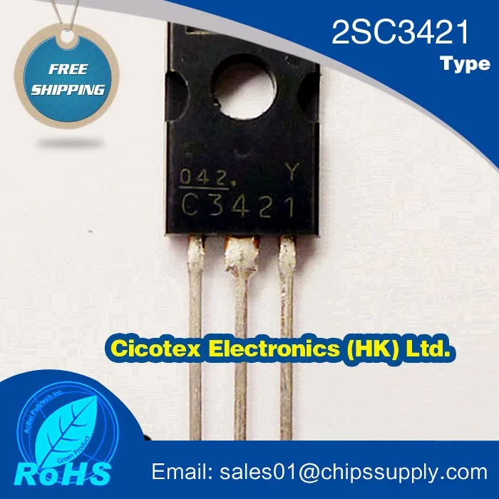 

50pcs/lot 2SC3421 C3421 3421 TO-126 NPN EPITAXIAL TYPE AUDIO FREQUENCY POWER AMPLIFIER APPLICATIONS 2 SC3421