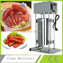 Нержавеющая сталь 15L Электрический наполнитель колбасы; Коммерческий колбаса машина