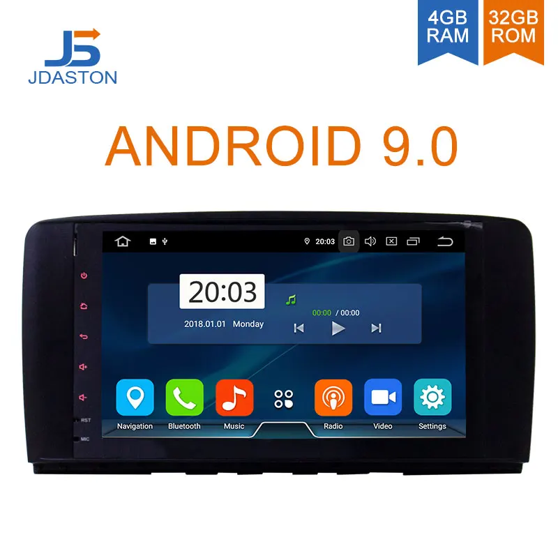Discount JDASTON 9 Inch Android 9.0 Car Multimedia Player For Mercedes Benz AMG R Class W251 R300 R350 R63 2 Din Car Radio GPS RDS Stereo 0 Discount JDASTON 9 Inch Android 9.0 Car Multimedia Player For Mercedes Benz AMG R Class W251 R300 R350 R63 2 Din Car Radio GPS RDS Stereo 0