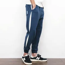 Весенние мужские физиологичные брюки модные тонкие повседневные мужские штаны узкие брюки мужские брюки