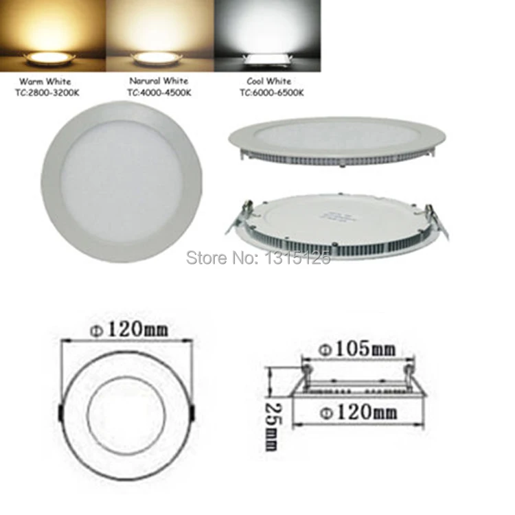 Dimmable 6W LED Round CREE LED Recessed Ceiling Panel Lights / LED down light,warm white/cold white//NeturalWhite+Free Shipping Dimmable 6W LED Round CREE LED Recessed Ceiling Panel Lights / LED down light,warm white/cold white//NeturalWhite+Free Shipping