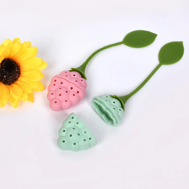 New Arrival Grape Shape Tea Strainer Teapot Silicone Infuser Filter For Coffee Drink 1863 huismerk kopen in de aanbieding New Arrival Grape Shape Tea Strainer Teapot Silicone Infuser Filter For Coffee Drink 1863 huismerk kopen in de aanbieding