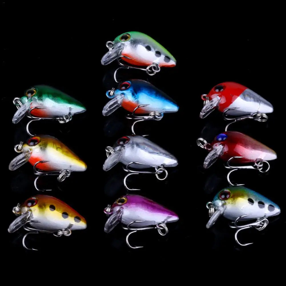 56 шт. рыболовные приманки комплект смешанные Minnow Лот блесна приманка воблер