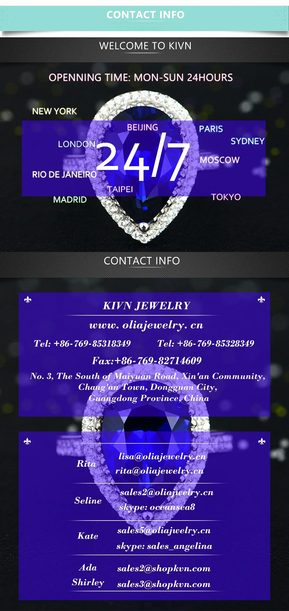 7Contact Info