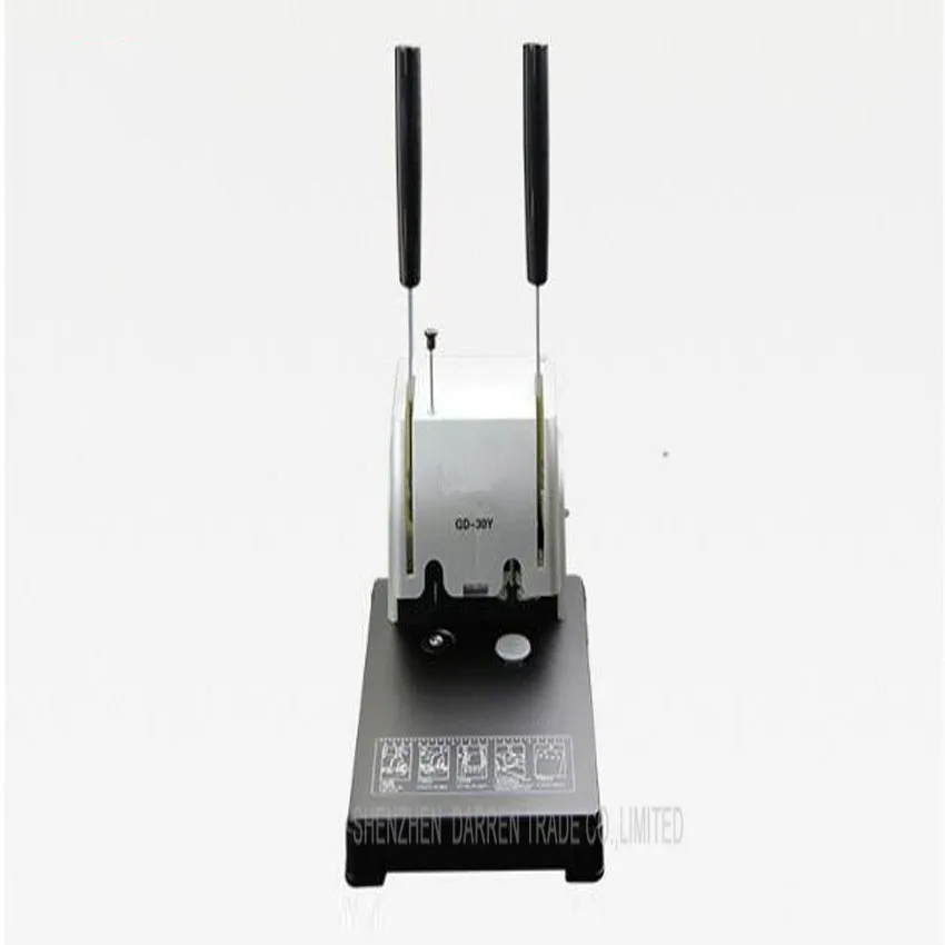 1 قطعة GD-30Y الكهربائية التجليد آلة والمالية أوراق ، وثيقة ، آلة تجليد المحفوظات ، دليل الحفر 1 قطعة GD-30Y الكهربائية التجليد آلة والمالية أوراق ، وثيقة ، آلة تجليد المحفوظات ، دليل الحفر