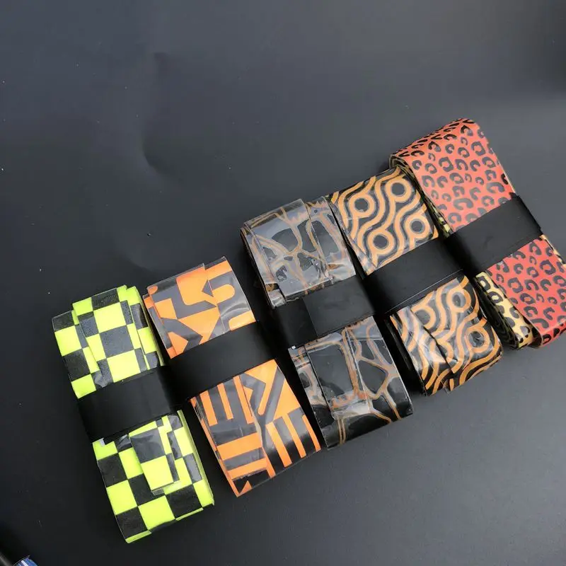 

10pcs ZARSIA patterns Tennis Racket overgrips Anti-skid Badminton overgrips sticky feel Tennis Sweat Absorbed Wraps