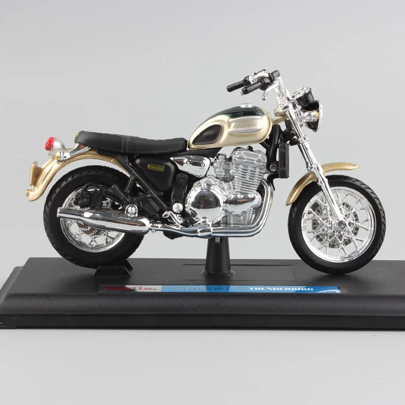 1:18 Масштаб Maisto ДЕТСКАЯ Марка Triumph Thunderbird 900 Классический мотоцикл велосипед автомобиль копия автомобиля литые игрушечные модели для коллекции