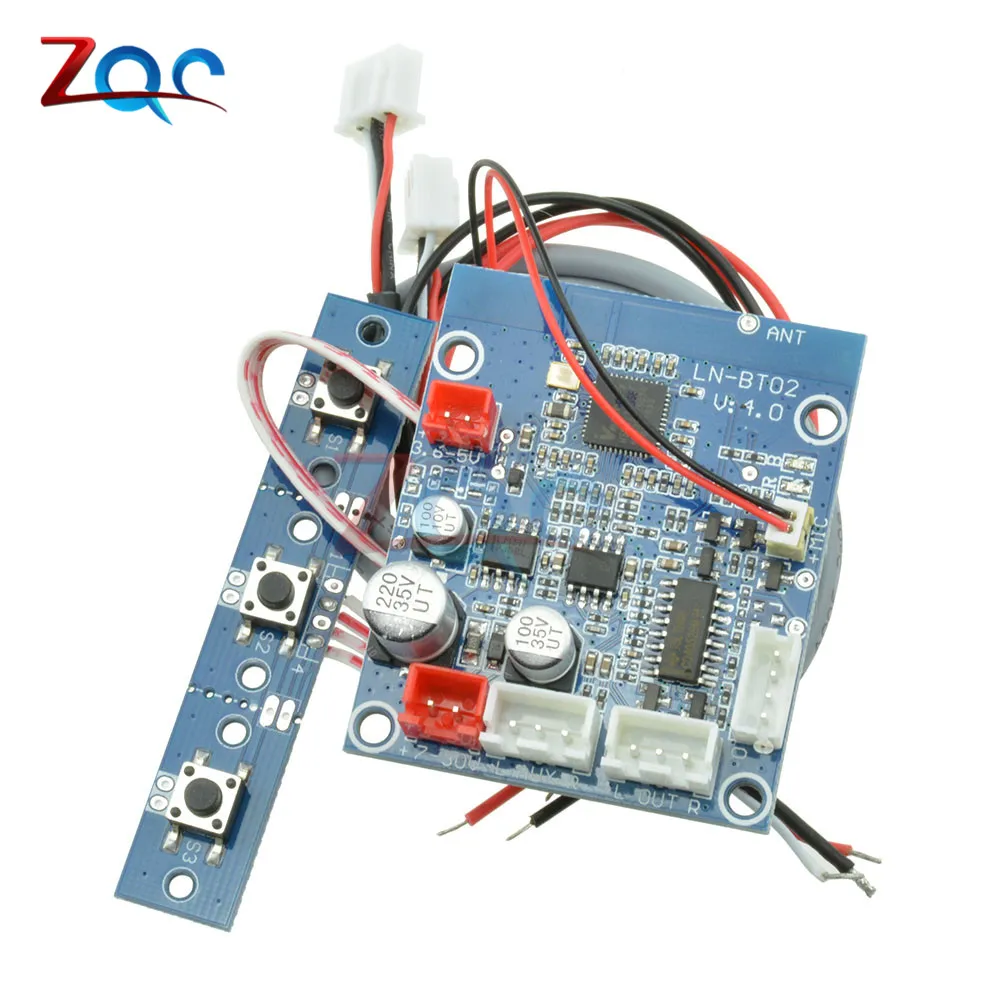 Car Bluetooth 4.0/3.0 Audio Receiver Board Stereo Wireless Sound Module