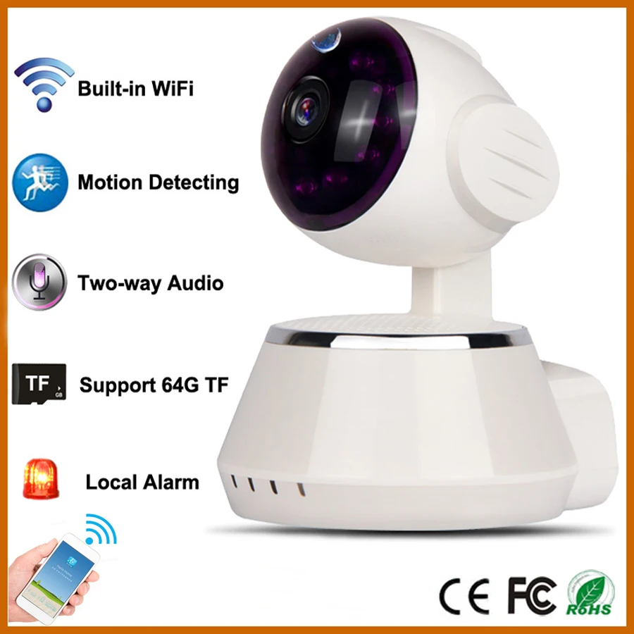 Security Camera Wifi Wireless Network Home Support Iphone Android micro
