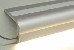 4 шт./лот лестница алюминиевый профиль для светодиодная подсветка лестницы молочный ПК