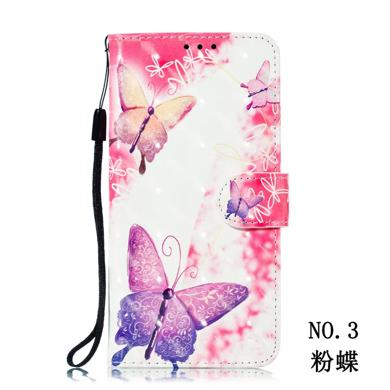NO.3 Для Xiao mi Red mi 6 Чехол-кошелек с подставкой xiomi xaomi Red mi 6A из искусственной кожи флип-кейс красный mi 6 A милый 3D Рисунок бампер чехлы карты сумки - Цвет: NO.3