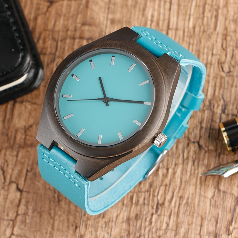 YISUYA Wood Bamboo Wrist Watch Modern Quartz Women Casual Analog Genuine Leather Band Strap Novel Men Minimalist mesa de madera (8)