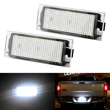 

2pcs LED Number License Plate Light 12V For Renault Clio Twingo Megane Lagane Vel Satis Master Trunk Car Styling Accessories
